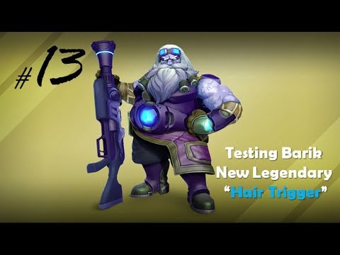 Paladins OB Patch 64 PTS - Testing Barik  New Legendary “Hair Trigger”