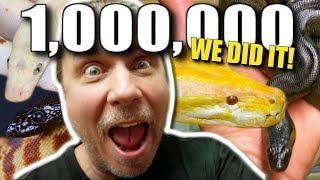 BACK WITH MY SNAKES!! **1 MILLION SUBS** **500th VLOG** Brian Barczyk by Brian Barczyk