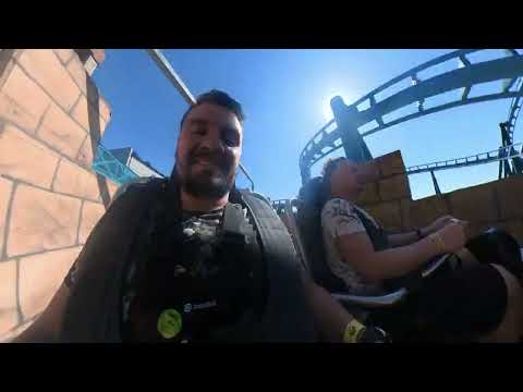 4K POV Abyssus backrow face - Energylandia 2024 - Polen - Shot on Insta360 One X2