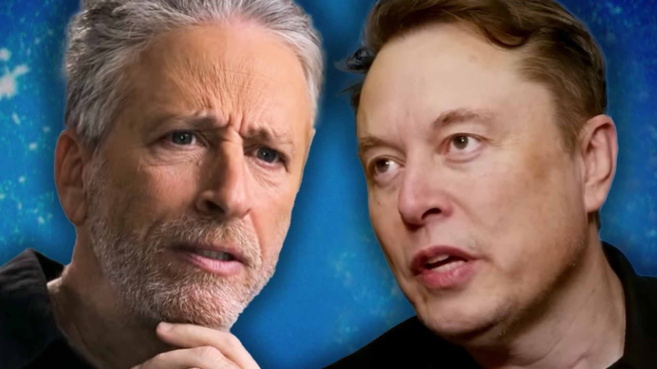 Elon Musk F's Around with Jon Stewart... Finds Out!