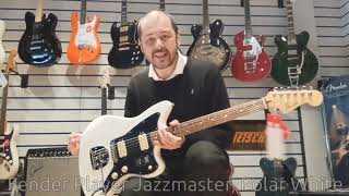 Video thumbnail for Fender Player Jazzmaster (ex-display) - Rimmers Music by Rimmers Music