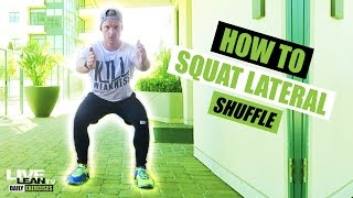 SQUAT LATERAL SHUFFLE exercise video thumbnail