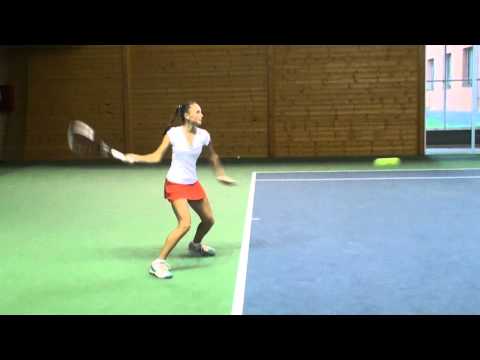 Buzkova Forhand slow motion