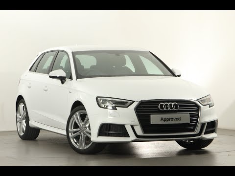 FA18UZP Audi A3 Sportback S line 1.0 TFSI 116 PS 6-speed 2018 Derby Audi