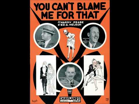 "Crazy Rhythm" Arthur Ross and His Westerners on Velvet Tone 1755 (1928) Irving Kaufman LYRICS HERE