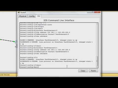 Использование сетевых устройств в Cisco Packet Tracer