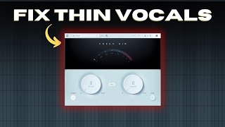 How to get full vocals and fix thin vocals in FL Studio Logic Pro Studio One