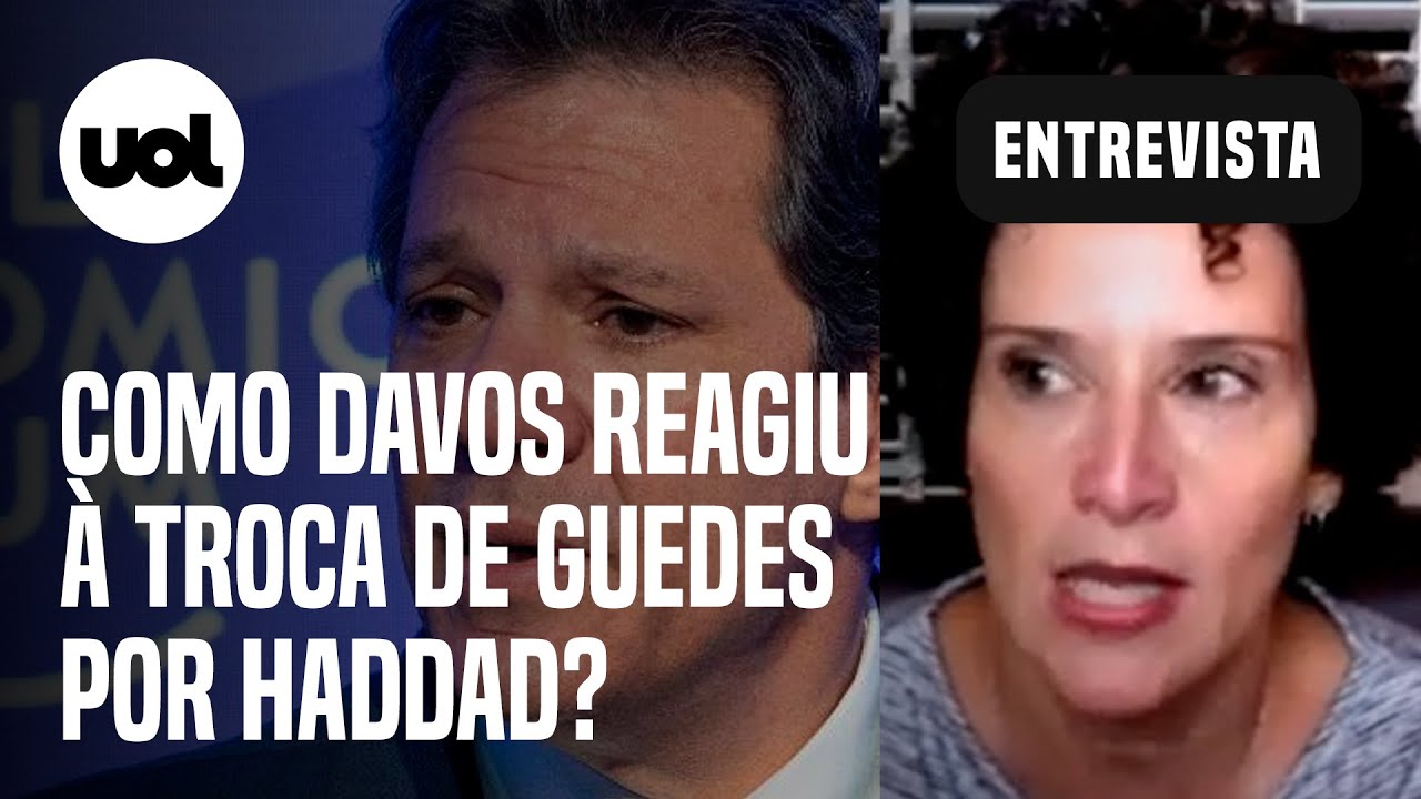 Monica de Bolle: Davos reagiu bem à troca de Guedes por Haddad; a Faria Lima, nem tanto