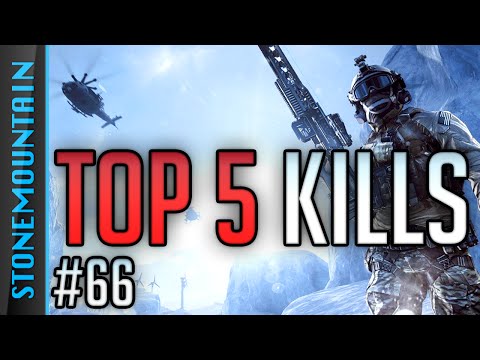 BF4 Top 5 Kills (Flying Sniper, C4 Cable, Longest Range Sniper Kill & BF4 Trickshot?) "WBCW" #66