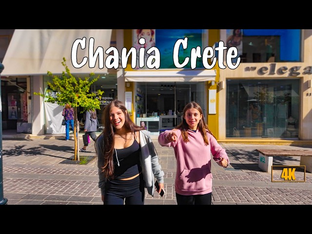 Travel vlog - 🇬🇷 Exploring & Strolling through Chania Crete, Greece