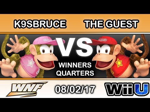 WNF 3.1 - MF | LH | K9sbruce (Diddy Kong) Vs. The Guest (Diddy Kong) Winners Quarters