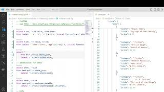 Flattening JSON Arrays in Snowflake