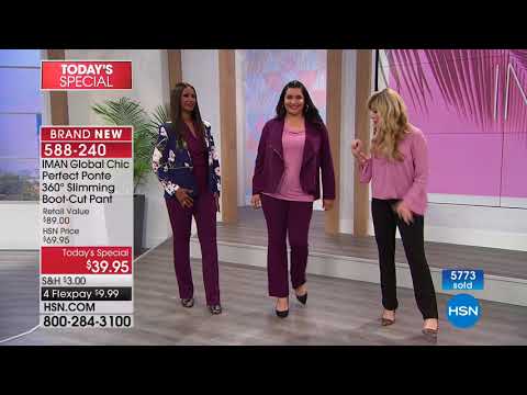 HSN | IMAN Global Chic Fashions 02.24.2018 - 12 AM