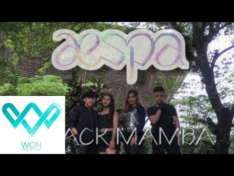 æspa 에스파  “ BLACK MAMBA “ Dance Cover by Aesfour us | 8D audio (use headphones for best experience)