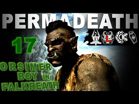 ORSIMER boy in FALKREATH HOLD - 17 - Skyrim AE Legendary Survival PERMADEATH