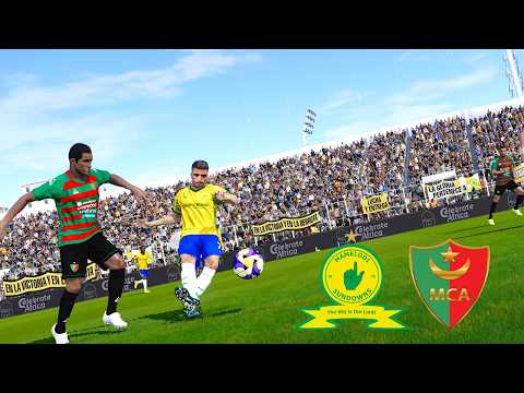 🔴MAMELODI SUNDOWNS vs MC ALGER CAF CHAMPIONS LEAGUE 25/26 FINAL GROUP STAGE FOOTBALL GAMEPLAY HD