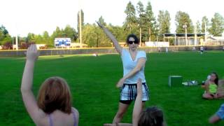 Kent Knights Cheer Dance 2 lesson