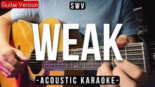 Download lagu Weak - SWV / Larissa Lambert [Acoustic Karaoke] mp3