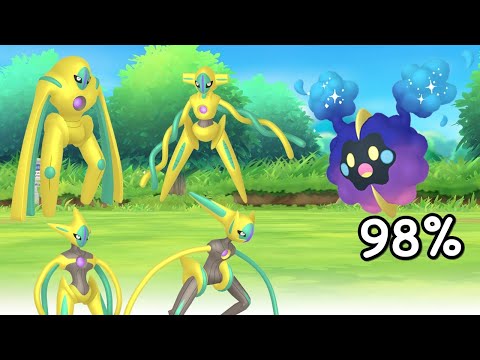 Temporada do Cosmog - Deoxys em Raids em Busca dos Shinys