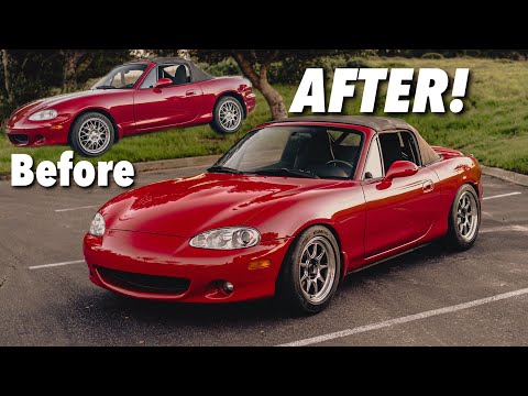 Mazda Miata Coilover Install Changes Everything
