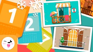 Períodos temporais para crianças - Dias da semana, meses do ano e estações do ano - Recopilação