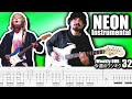 ONE OK ROCK - Neon + Instrumental live ver. Guitar Cover ギター弾いてみた Tabs