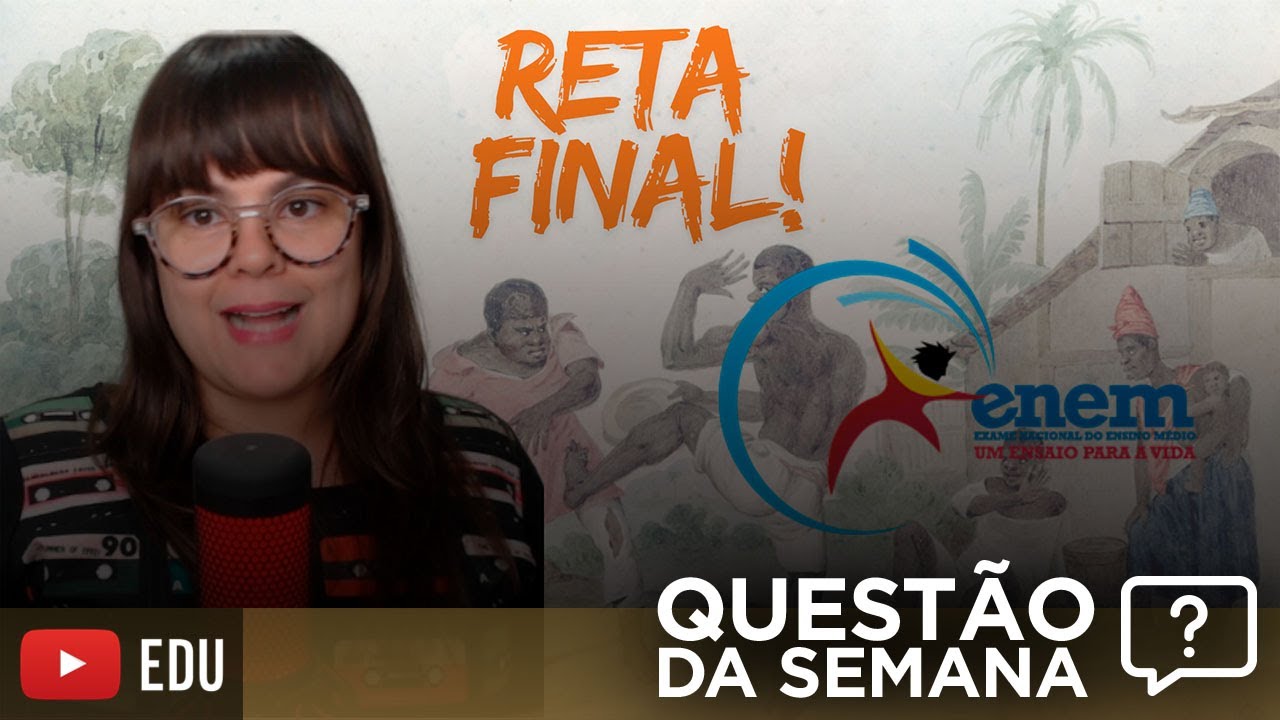 [RETA FINAL] PREPARAÇÃO ENEM COM QUESTÃO | Escravismo no século XIX #enem2024 #enem #edutube