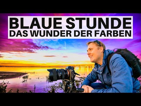 Fotografieren lernen - Blaue Stunde am Bodensee mit Graufilter / ND Filter