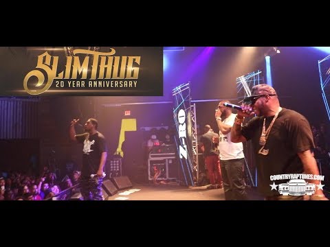 Slim Thug, Z Ro, Willie D, J Dawg, Killa Kyleon, ESG, Big Pokey, Lil O (LIVE) 20th Anniversary
