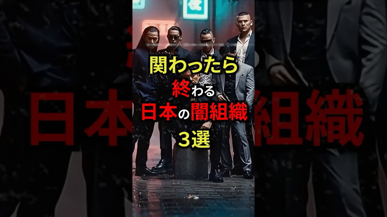 関わったら終わる日本の闇組織3選