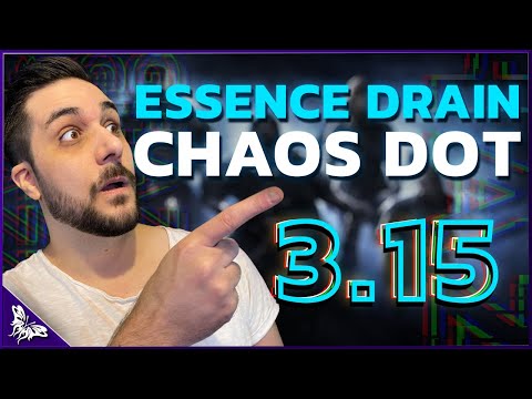 3.15 League Start: Essence Drain Chaos DoT Build Guide | Path of Exile