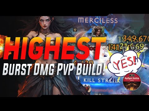 Delete Players Instantly! 100K of Burst Damage HITS  In PvP - This Wizard Is BROKEN - BUILDS