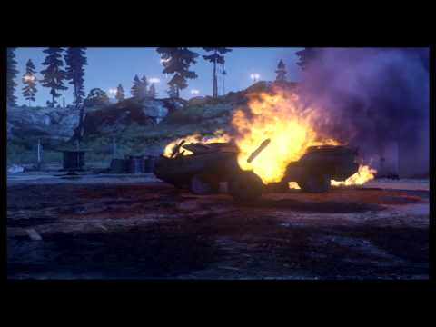 Tank Vs. Creeper (Machinima_Second Life . BF3)