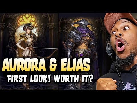 Aurora & Elias First Look IN GAME! WORTH IT? | Astra: knights of Veda