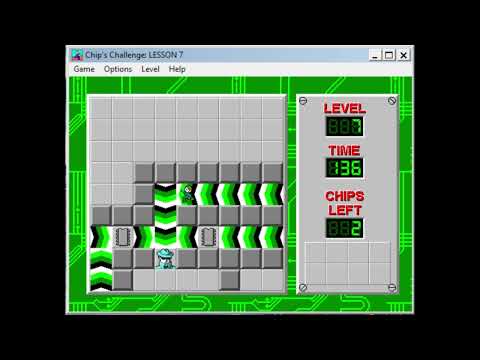 Chip's Challenge from Windows Entertainment Pack 4