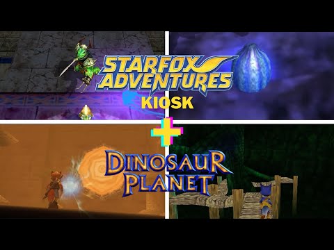 StarFox Adventures + Dinosaur Planet : Miscellaneous 2 - Unused areas, Objects, Sequences and More!