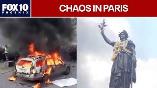 Paris enacts nightly curfews after violent rioting & looting | FOX 10 Phoenix