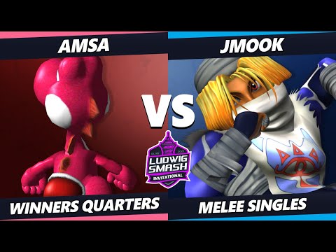 Ludwig Invitational - Jmook (Sheik) Vs. aMSa (Yoshi) SSBM Melee Tournament