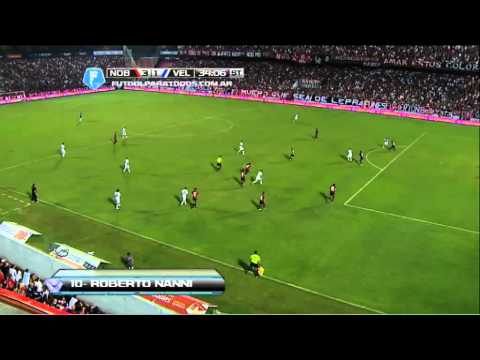 Gol de Nanni.Newell's 3 Vélez 1.Fecha 6.Torneo Final 2014.Fútbol Para Todos