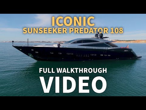 The Most Iconic Sunseeker Predator Ever | Sunseeker Predator 108 Full Yacht Tour | £1,595,000
