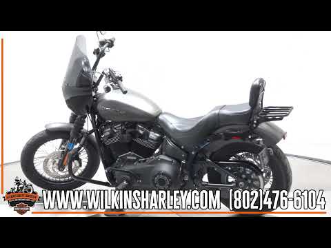 2019 Harley-Davidson FXBB Street Bob in Industrial Gray Denim