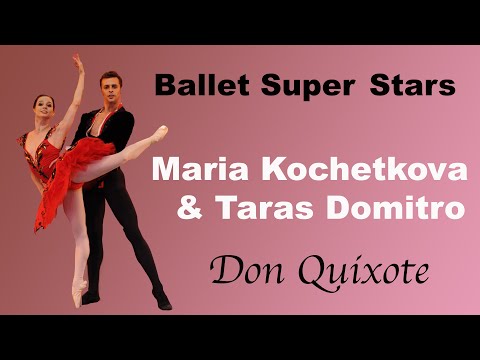 Ballet Stars Maria Kochetkova, Taras Domitro, & Skylar Brandt in Don Quixote at YAGP Gala