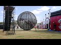 Johnny Rockett S Cycle Circus Rides 360 At High Speeds In The Steel Ball Gibtown Bike Fest