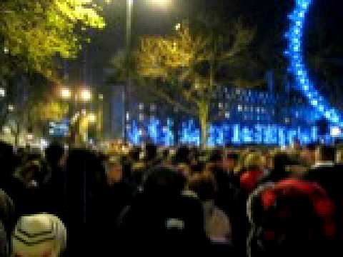 London at New Years Eve 2009 / 2010 near the London Eye and Big Ben :)