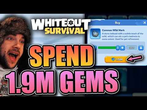 Spending 1.9M gems... [here's what I got] Whiteout Survival
