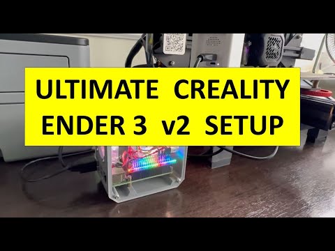 Ultimate Creality Ender 3 v2 Setup: Raspberry Pi 4 OctoPi Integration and Upgrades!