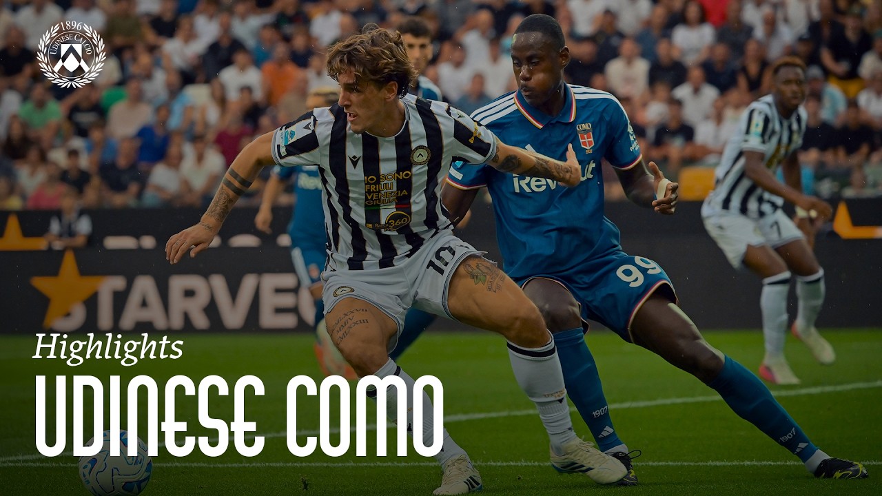 Udinese Calcio 1 - 1 Como 1907 highlights