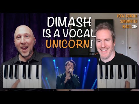 DIMASH IS A VOCAL UNICORN! Vocal Coach & Songwriter React to SOS | Song Reaction and Analysis
