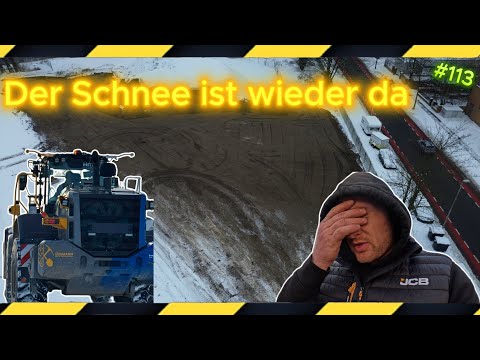 Finally, the correct construction road has been built || Winter has arrived || One week of constr...