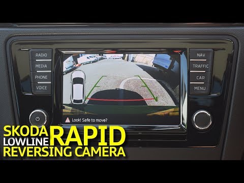 Skoda Rapid Lowline Reversing Camera Retrofit